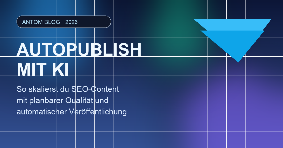 Visual zur automatisierten KI-Blog-Pipeline mit Veröffentlichungs-Workflow